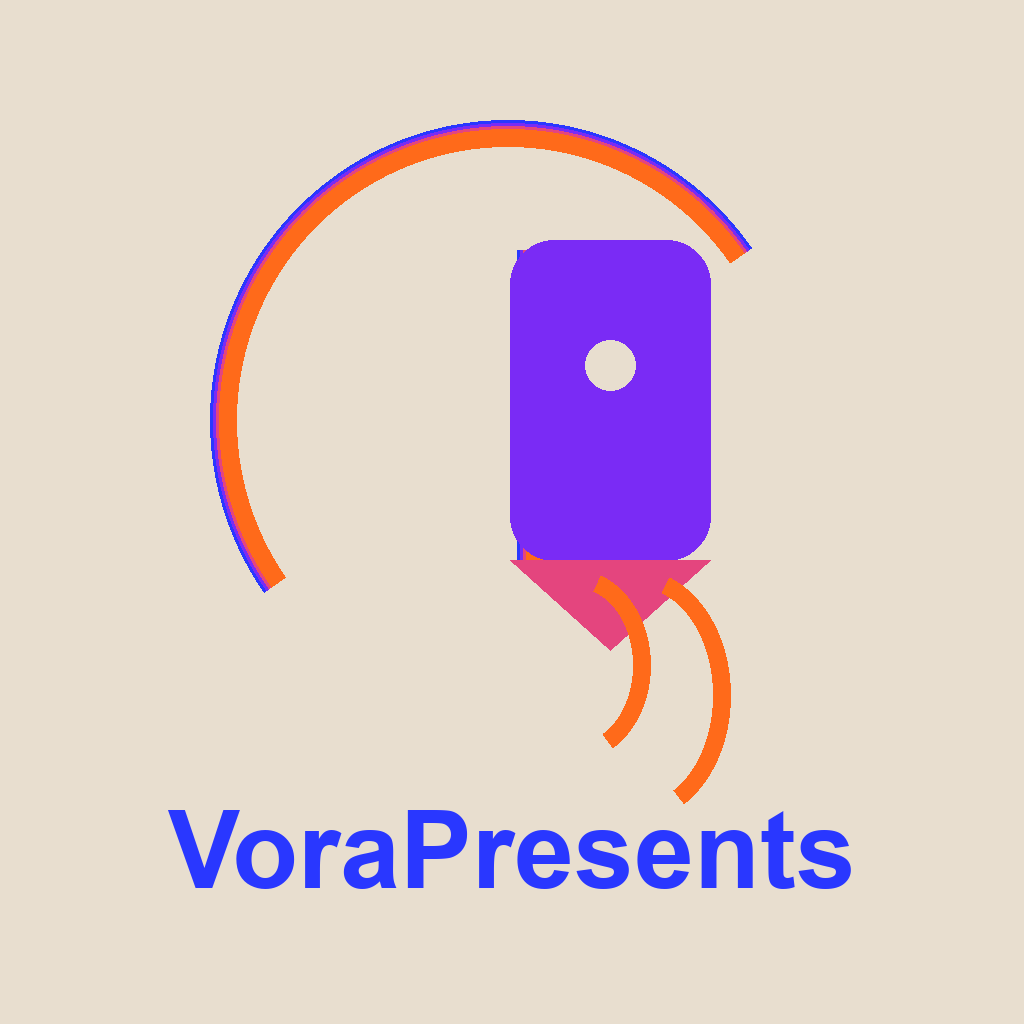 VoraPresents official logo